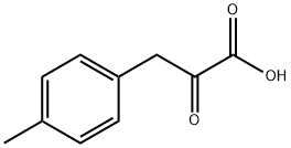 Benzenepropanoic acid, 4-Methyl-.alpha.-oxo- Struktur