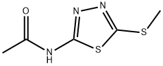 N-[5-(methylsulfanyl)-1,3,4-thiadiazol-2-yl]acetamide Structure