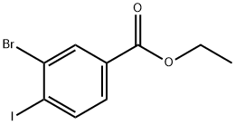Ethyl 3-bromo-4-iodobenzoate Struktur