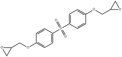 4,4'-Di(glycidyloxy)diphenyl sulfone Structure