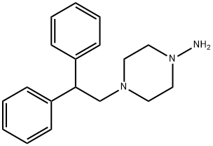 4-(2,2-Diphenylethyl)piperazin-1-aMine Structure