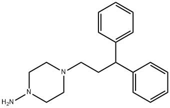 4-(3,3-Diphenylpropyl)piperazin-1-aMine Structure