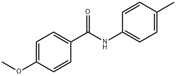 4-甲氧基-N-(4-甲基苯基)苯甲酰胺 结构式