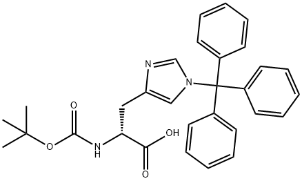 (R)-2-((tert-Butoxycarbonyl)amino)-3-(1-trityl-1H-imidazol-4-yl)propionic acid