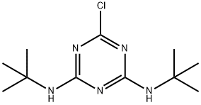 Bis(tert-butylaMino)chloro-s-triazine, 39605-42-0, 结构式