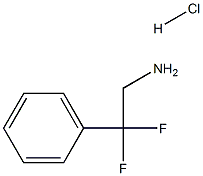 2,2-Difluoro-2-phenylethanaMine HCl,39625-10-0,结构式