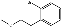 Benzene, 1-broMo-2-(2-Methoxyethyl)- 化学構造式
