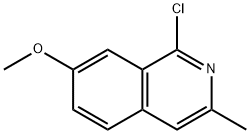 1-氯-3-甲基-7-甲氧基喹啉,40134-05-2,结构式