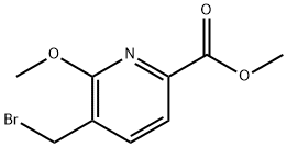 Methyl 5-(broMoMethyl)-6-Methoxy-pyridine-2-carboxylate|5-溴甲基-6-甲氧基-2-吡啶甲酸甲酯