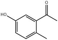 1-(5-羟基-2-甲基苯基)乙酮 结构式