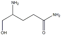 4-氨基-5-羟基戊酰胺,40217-15-0,结构式