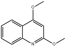 2,4-ジメトキシキノリン 化学構造式