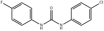 1-(4-氯苯基)-3-(4-氟苯基)脲, 404-51-3, 结构式