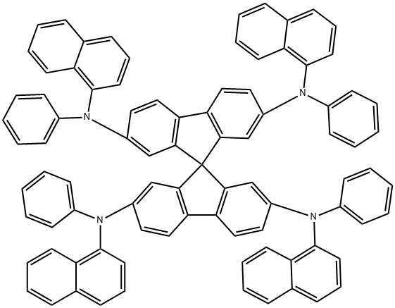 Spiro-2NPB , 2,2',7,7'-Tetrakis[N-naphthalenyl(phenyl)-aMino]-9