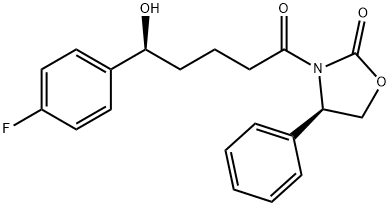 (R)-3-((S)-5-(4-fluorophenyl)-5-hydroxypentanoyl)-4-phenyloxazolidin-2-one