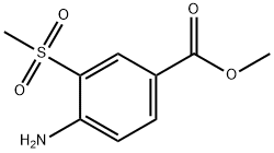 甲基 4-氨基-3-甲磺酰苯酸盐, 404964-28-9, 结构式