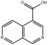 2,7-naphthyridine-4-carboxylic acid Struktur