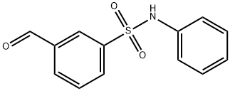 BenzenesulfonaMide, 3-forMyl-N-phenyl- 化学構造式