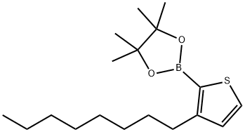 405165-14-2 3-N-辛基-2-(4,4,5,5-四甲基-1,3,2-二氧硼烷-2-基)噻吩