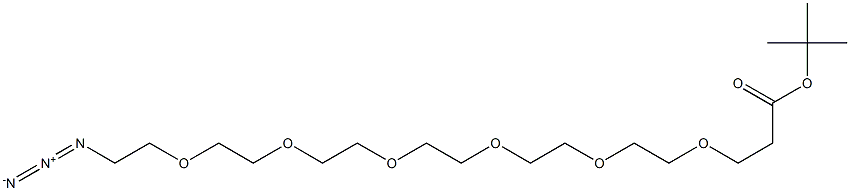 N3-PEG6-tBu|21-叠氮基-4,7,10,13,16,19-六氧杂二十一烷酸叔丁酯