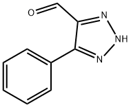 4-phenyl-1H-1,2,3-triazole-5-carbaldehyde,409097-99-0,结构式