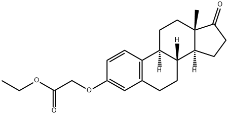 Ethyl estrone-3-oxylacetate Structure