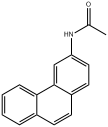 N(3-PHENANTHRYL)ACETAMIDE Structure