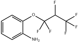 2-(1,1,2,3,3,3-Hexafluoropropoxy)benzenamine Struktur