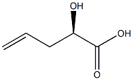 (R)-2-Hydroxy-4-pentenoic acid Struktur