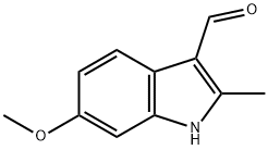 6-Methoxy-2-Methylindole-3-carboxaldehyde,4147-43-7,结构式