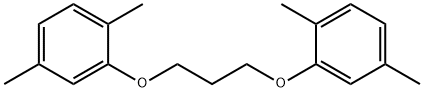 1,1'-[1,3-Propanediylbis(oxy)]bis[2,5-dimethylbenzene] Struktur
