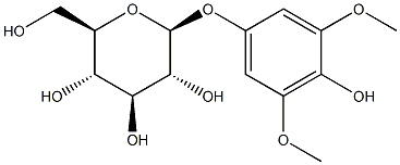 (-)-3,5-二甲氧基-4-羟基苯基 BETA-D-葡萄糖苷