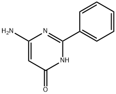 6-aMino-2-phenyl-4(1H)-PyriMidinone Struktur