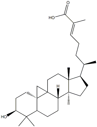 4184-34-3 (3BETA,24E)-3-羟基-9,19-环羊毛甾-24-烯-26-酸