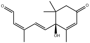 (+)-Abscisic Aldehyde, 41944-86-9, 结构式