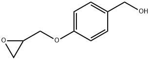 p-(2,3-Epoxypropoxy)benzyl Alcohol 化学構造式
