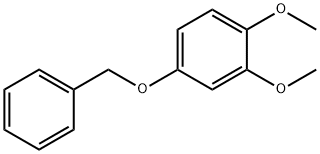 1-(苄氧基)-3,4-二甲氧基苯 结构式