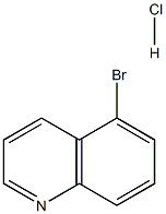 5-ブロモキノリン塩酸塩 化学構造式