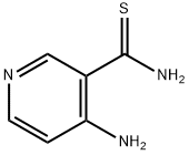 4-氨基吡啶-3-硫代酰胺 结构式