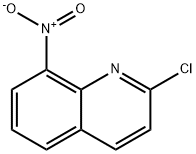 2-Chloro-8-nitroquinoline Structure