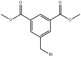 DiMethyl 5-BroMoMethyl-1,3-Benzene-Dicarboxylate Structure