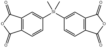 5-[(1,3-dioxo-2-benzofuran-5-yl)-diMethylsilyl]-2-benzofuran-1,3-dione Struktur