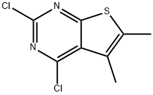 2,4-Dichloro-5,6-diMethylthieno[2,3-d]pyriMidine|2,4-二氯-5,6-二甲基噻吩并[2,3-D]嘧啶
