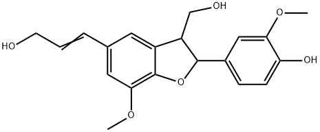 (2S)-2α-[4-ヒドロキシ-3-メトキシフェニル]-2,3-ジヒドロ-5-[(E)-3-ヒドロキシ-1-プロペニル]-7-メトキシベンゾフラン-3β-メタノール