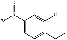 3-Chloro-4-ethylnitrobenzene Struktur