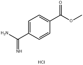 4-カルバムイミドイル安息香酸メチル塩酸塩 化学構造式