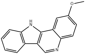 2-Methoxy-11H-indolo[3,2-c]quinoline Structure