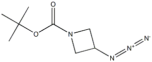 1-Boc-3-azido-azetidine 化学構造式