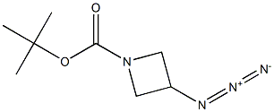 1-BOC-3-叠氮基氮杂环丁烷, 429672-02-6, 结构式