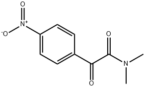 N,N-diMethyl-2-(4-nitrophenyl)-2-oxoacetaMide Struktur